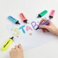 Stabilo Boss Cute Highlighter – trendy, pastel colors with smooth ink flow. Ideal for notes, planners & study. Perfect for students & journaling!