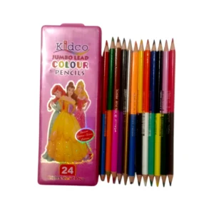 Shop the Kidco Jumbo Lead Color Pencils 24 Full Pack – thick, break-resistant, and easy-to-grip color pencils ideal for kids, beginners, and school projects.