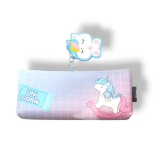 Organize school supplies in style with the Unicorn Pencil Pouch Case – a cute, colorful, and durable case perfect for girls and unicorn lovers.