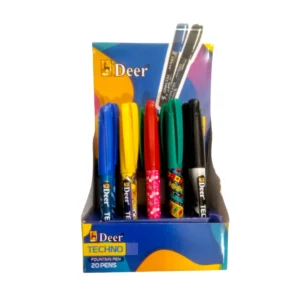 deer techno fountain pen