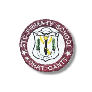 STC Primary School Monogram embroidered badge
