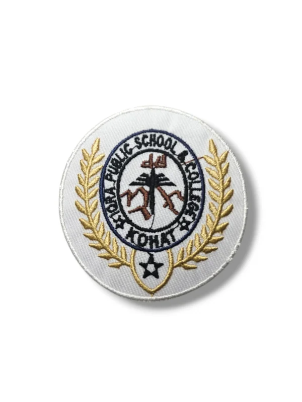 Iqra Public School & College Monogram Embroidered Badge