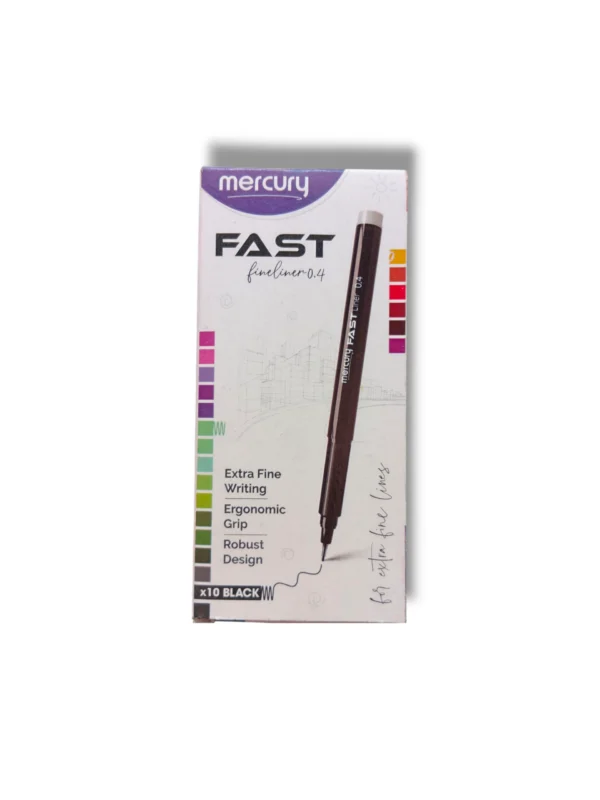 Mercury Fast Fineliner Pointer Pen Mercury Fast Fineliner Pointer precision writing pen