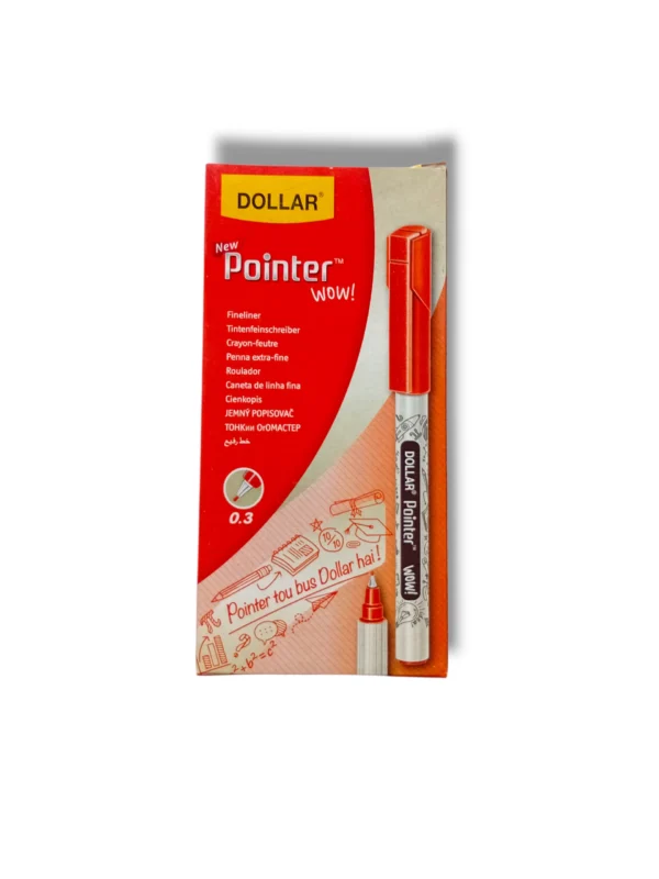 Dollar Pointer Color-Orange FL PTW 03 Pen Dollar Pointer Color-Orange FL PTW 03 smooth writing pen