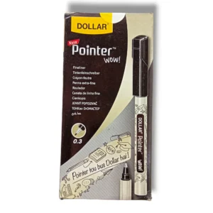 Dollar Pointer Color-Black FL PTW 03 smooth writing pen