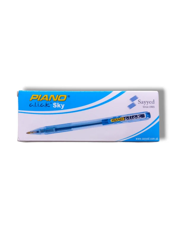 Piano Click Sky Ballpoint Pen – Smooth Writing Pen