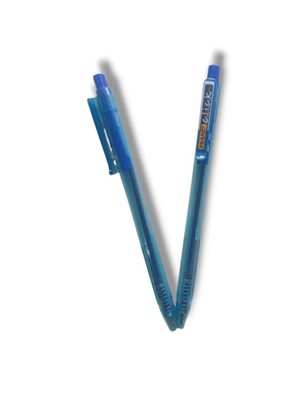 Piano Click Sky Ballpoint Pen with Comfortable Grip