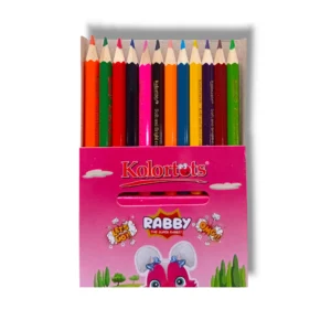 Portable ORO Kolortots Color Pencils 101 set for home, school, or studio