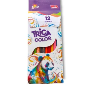 Artist using Bahadur Trica Color Pencils for creative drawings