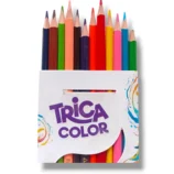 Bahadur Trica Color Pencils vibrant coloring set for kids and students