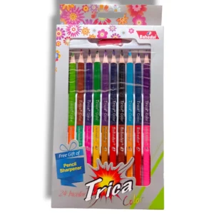 Bahadur Trica Color Pencils vibrant set for students and artists
