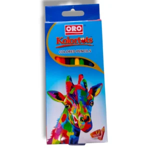 ORO Kolortots Colored Pencils vibrant set for kids and students