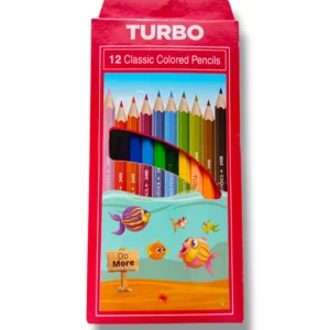 Turbo Color Pencils 2400 vibrant set for artists and students