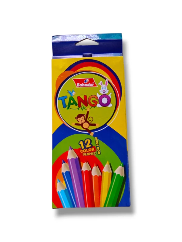 Bahadur Tango Color Pencils vibrant coloring set for kids and artists