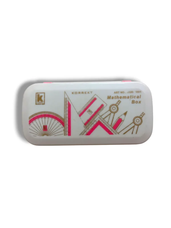 Korrekt Mathematical Geometry Box KGS:6001 for Students Korrekt Geometry Box KGS:6001 Stylish Durable Design