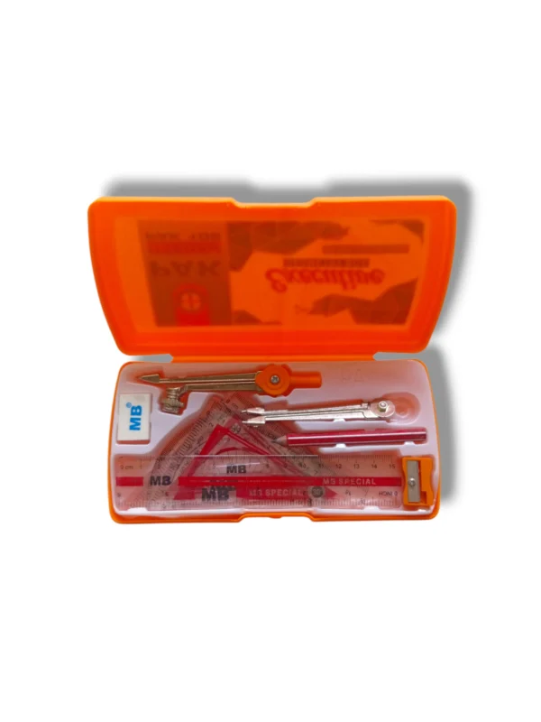 MB Flash Executive Mathematical Geometry Box M-001 Complete Set