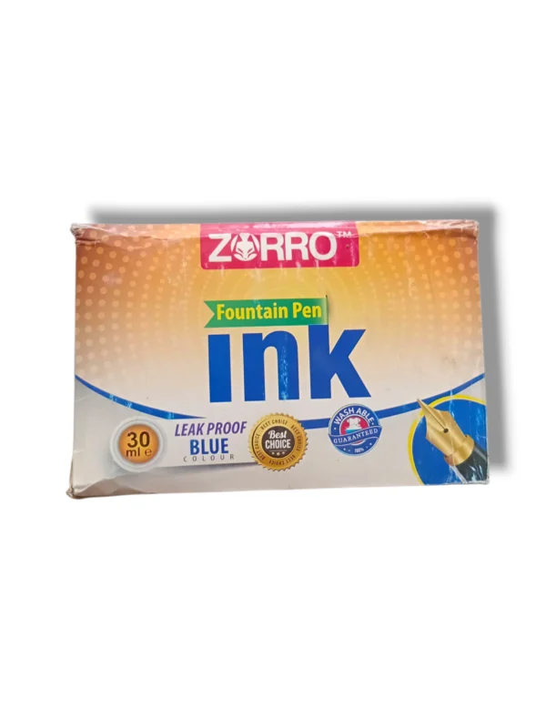 Zorro Fountain Pen Ink 312 Writing Sample Vibrant Flow