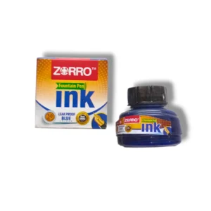 Zorro Fountain Pen Ink 312 Premium Bottle Smooth Writing