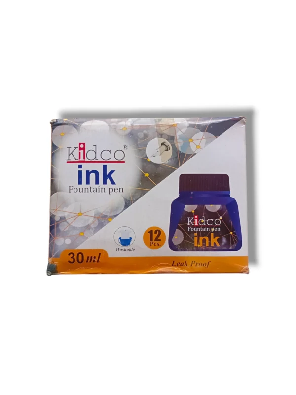 Kidco Fountain Pen Ink on Paper Kidco Fountain Pen Ink Writing Sample Bold Colors