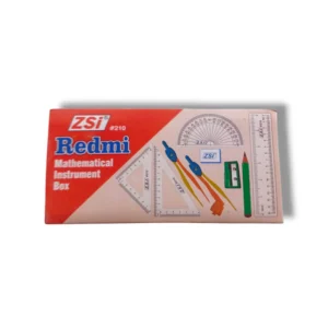 Stylish ZSi Redmi Geometry Box 210 for Students ZSi Redmi Mathematical Geometry Box 210 Stylish Design