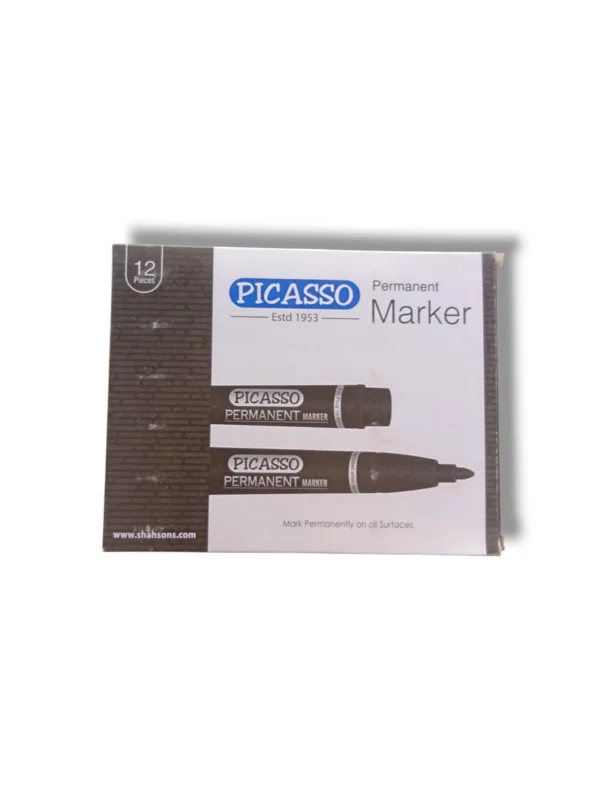 Picasso Permanent Marker PC-PM Black for office and school use
