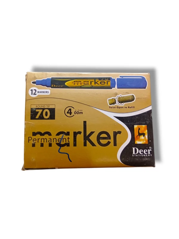 Deer Permanent Marker M90 for office and school use