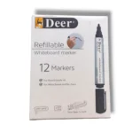 Alt Text: Deer Refillable Whiteboard Marker WB-R for classrooms and offices