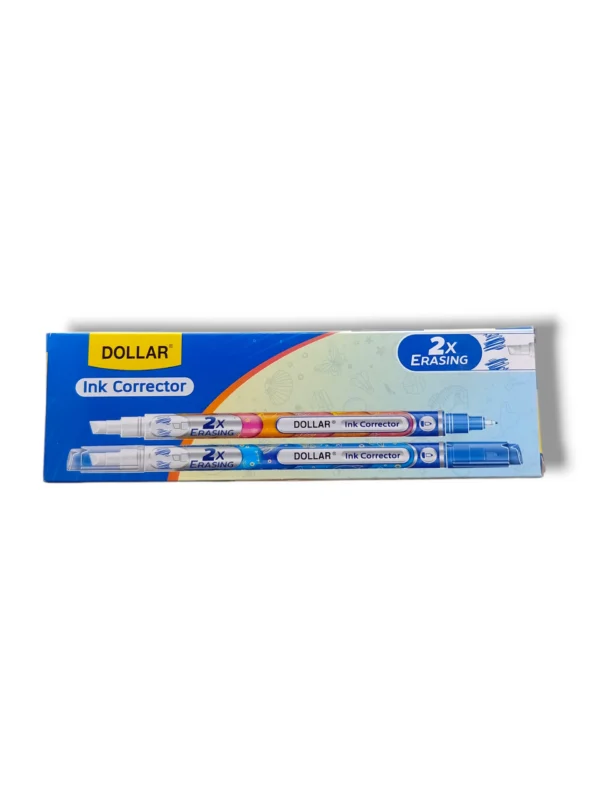 Dollar Ink Corrector IC-1 – Quick Dry Precision Correction Pen Dollar Ink Corrector IC-1 with quick-dry smooth formula