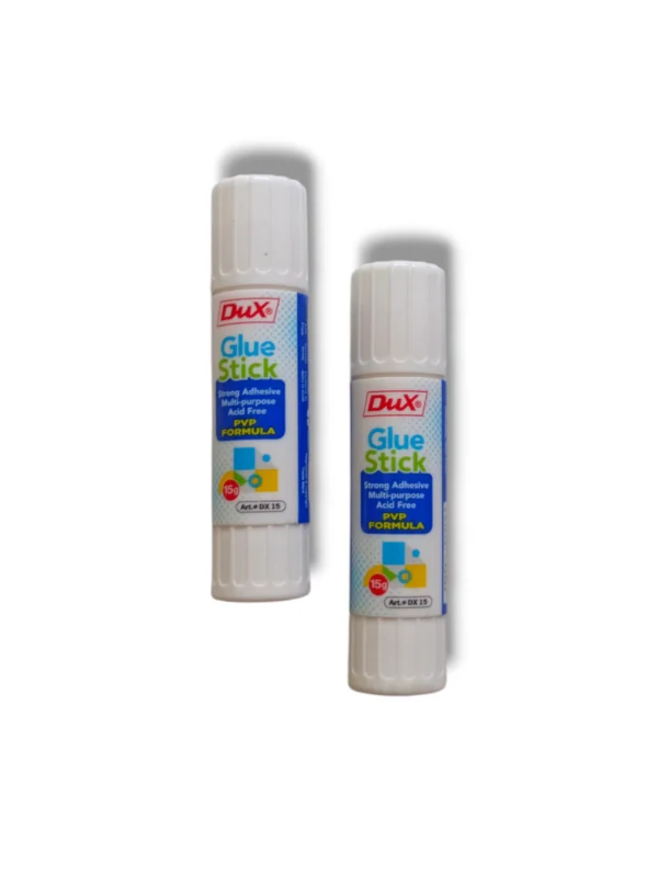 Dux Glue Stick DX 15 used on paper