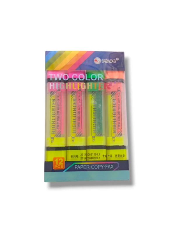 DN HN Two Color Highlighter for study and office use