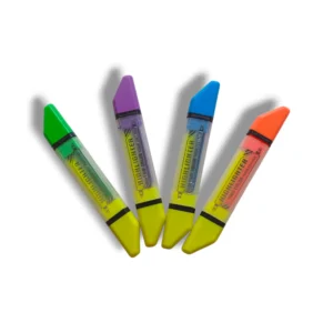 DN HN Two Color Highlighter with dual-tip design
