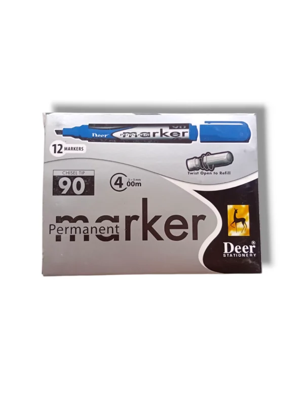 Deer Permanent Marker M70 for office, school, and industrial use