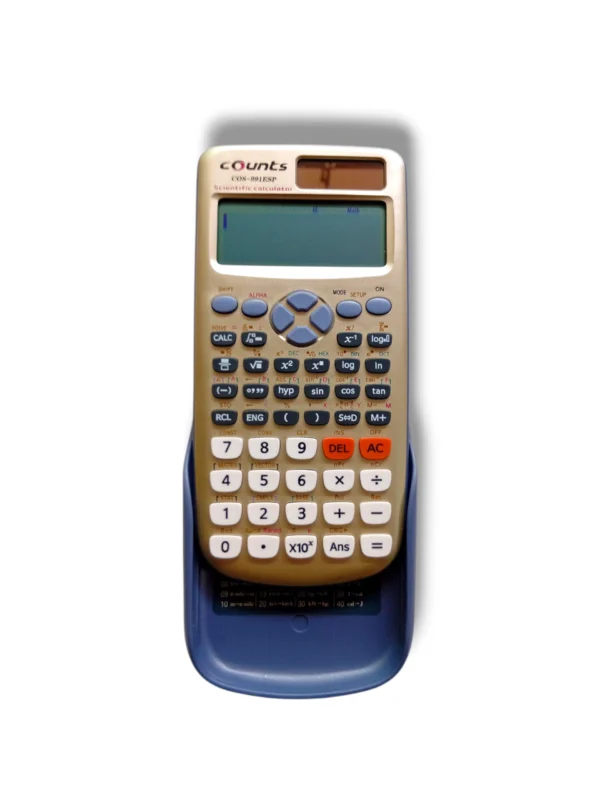 Counts COS-991ESP with Slide Cover Counts COS-991ESP calculator with protective case