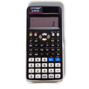 Citizen fx-991EX scientific calculator in use by student