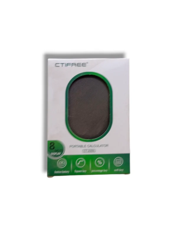CTIFREE Pocket Calculator CT-200N Dual Power CTIFREE Pocket Calculator CT-200N dual power portable design