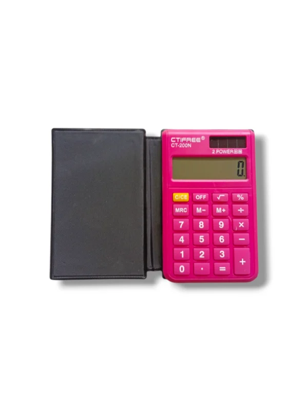 CTIFREE CT-200N Portable Pocket Calculator CTIFREE CT-200N Pocket Calculator for school, office, and travel