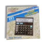 Citizen CT-512 2 Power Calculator with dual solar and battery power