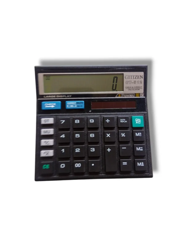 Citizen CT-512 Calculator Large Display Citizen CT-512 Calculator with large display and durable keys
