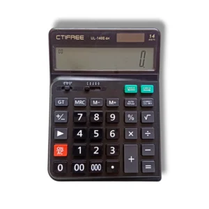 CITFREE Ual-140E-BK Electronic Calculator with Portable Design