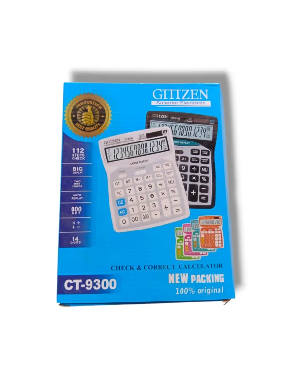 Citizen CT-9300 – Superior Electronic Calculator Citizen Superior Electronic Calculator CT-9300 Desktop Model
