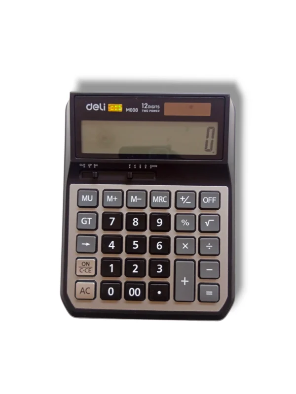 Portable Deli M008 20 Calculator for School and Office
