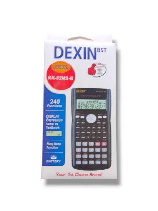 DEXIN BST KK-82MS-B Scientific Calculator front view