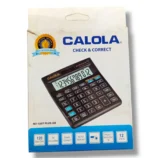 Calola MJ-120T Calculator with dual solar and battery power