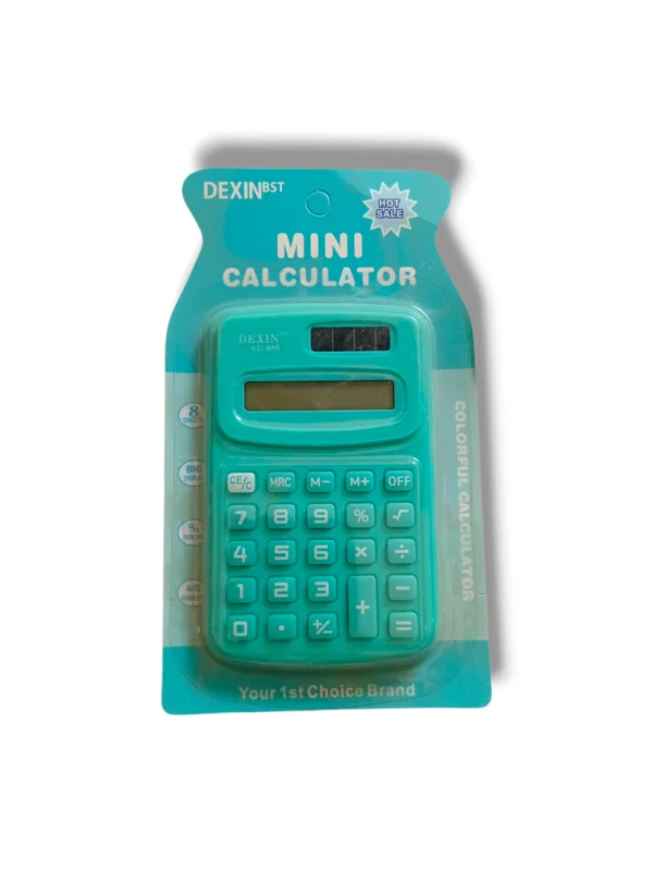 DEXIN BST Mini Calculator pocket-sized portable design