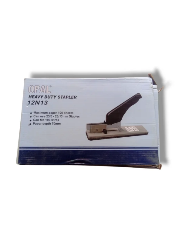 Opal Heavy Duty Stapler 12N13 on office desk