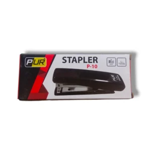 PUR Stapler P-10 – Compact Black Office Stapler