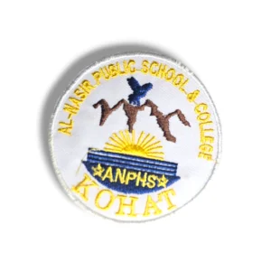 Al Nasir Public High School & College Monogram Embroidered Badge