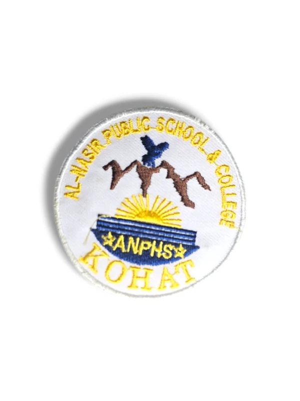 Al Nasir Public High School & College Monogram Embroidered Badge