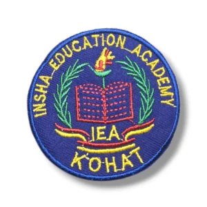 Insha Education System Monogram Embroidered Badge
