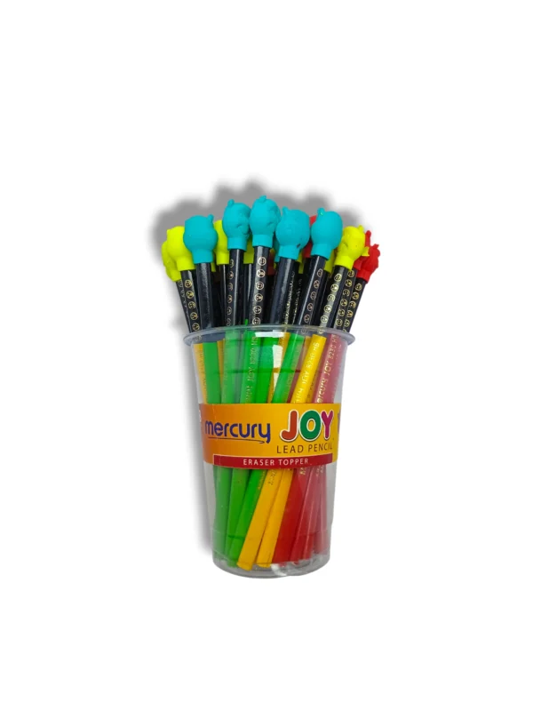 Mercury Joy Pencil Eraser Topper 8220 – Colorful Pencil Cap Erasers
